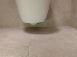 Flirty feet in the toilet