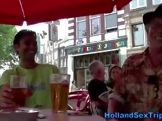 Blonde Whore Gives Tourist Bj