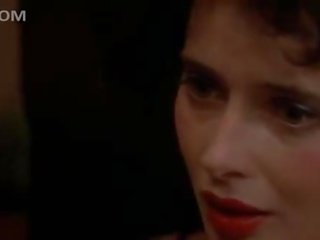 Sensual film bintang isabella rossellini mengekspos untuk dia sandal jepit