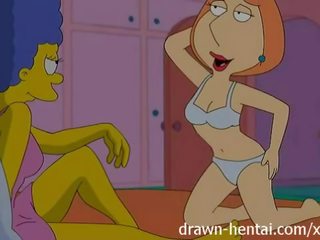 Lesbička hentai - lois griffin a marge simpson