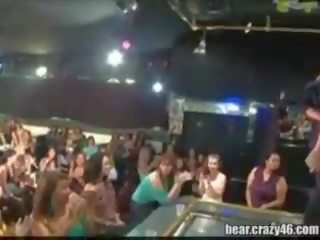 Party girls fucked by male stripper