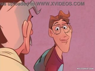 The boyfriend from church - The Naughty Home Animation