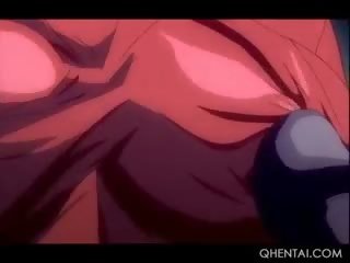 Seductive Hentai Geisha Filling Her Fuck Holes With Dildos