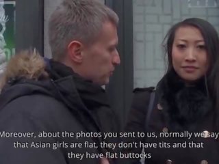 Kurvikas perse ja iso tiainen aasialaiset nuori nainen sharon suojanpuoli tuottaa meitä löytää vietnam sodomy