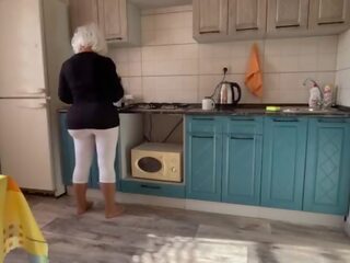 Milf spreads her big ass for anal sex movie her son