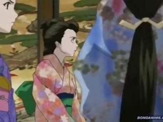 A hogtied geisha got a udan dripping mesum burungpun