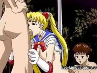 Sailormoon hentai orgija