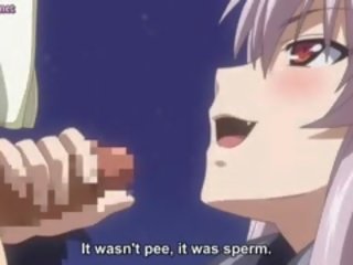 Sensual anime vampiro tendo sexo