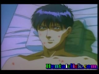 Hot Hentai Gay Gets His Cock Sucked N Fucked