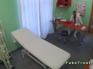 Sexy Patient Fucked In Waiting Room In Fake Hospital