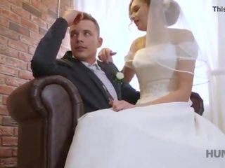 HUNT4K&period; Have you every fucked someone's bride at the wedding&quest; I do