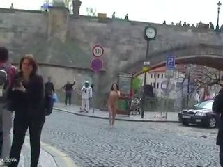 Crazy Nikol Vanilla naked on public streets