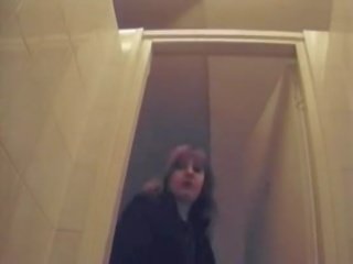 Toilet spy cam video