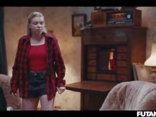 Shemale magic whisper - shelena grows futa phallus in transgender threesome surprise