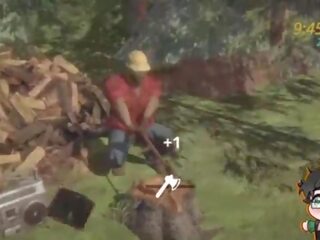 Lumberjack strips in the woods &vert; logjam &vert; 12 days of yaoi s2 e9
